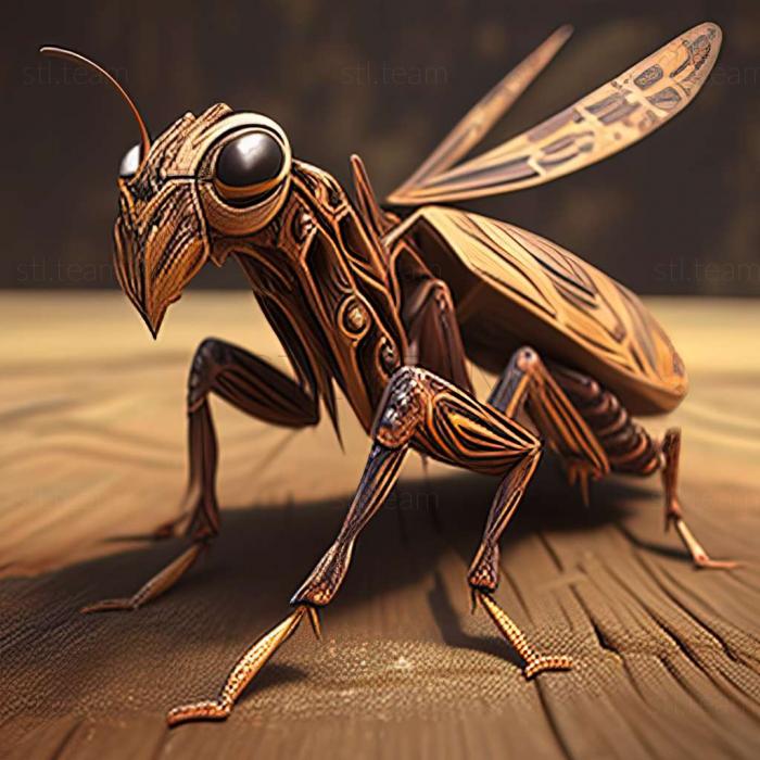 3D model Ichneumon nudicoxator (STL)